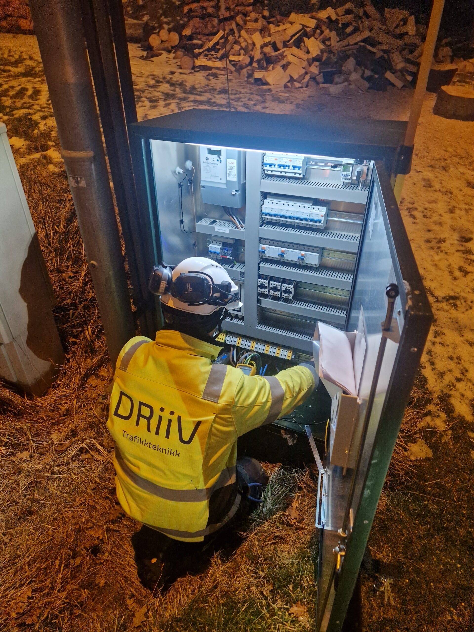 Trafikkteknikk - Vedlikehold av styreskap